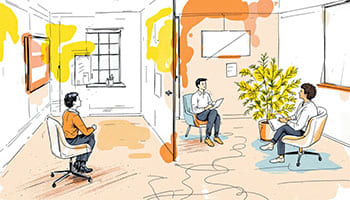 Mediator erklärt Shuttlemediation