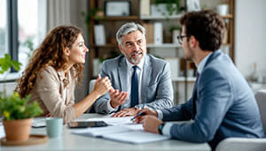 Konfliktparteien in psychologischer Mediation