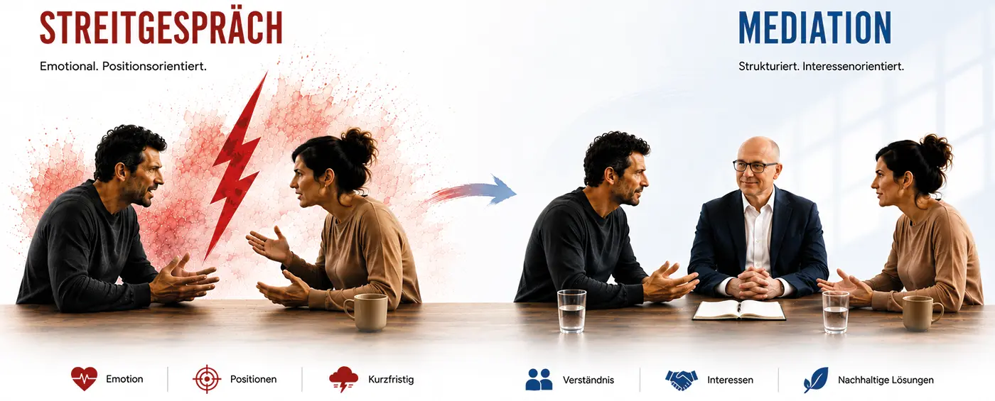 Mediation ist mehr als nur reden