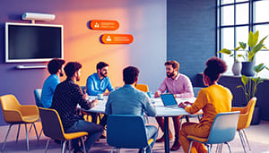 Teammeeting zur Konfliktprävention 