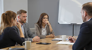 Emotionale Reaktionen während einer Mediation werden professionell begleitet