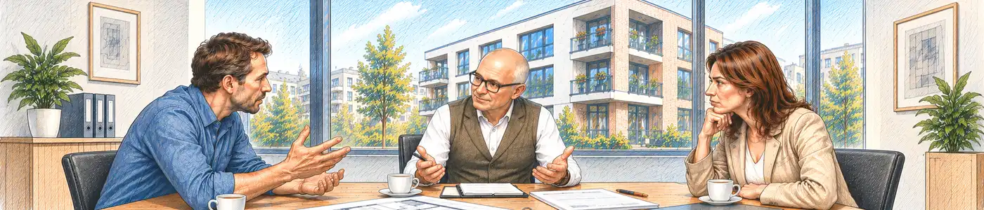 Mediation bei Konflikten rund um Immobilien