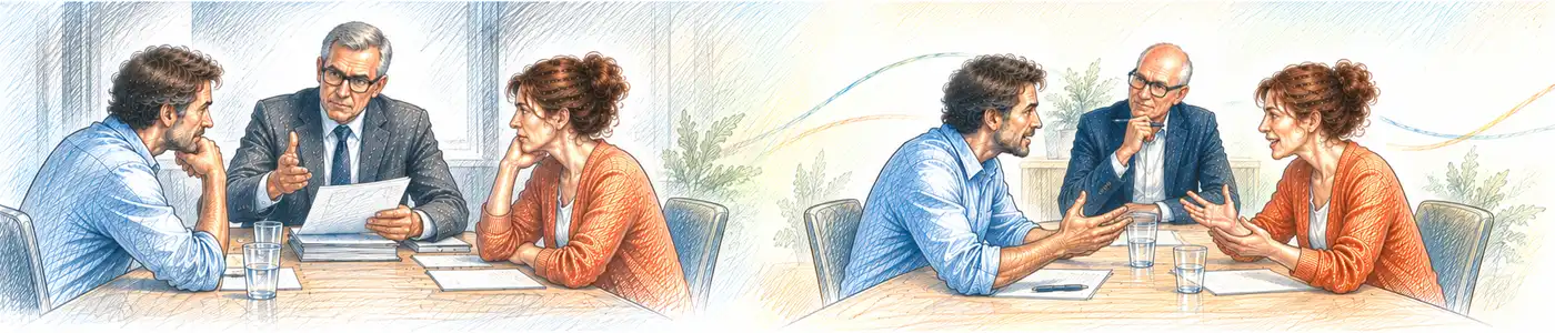 Schiedsverfahren und Mediation im Vergleich