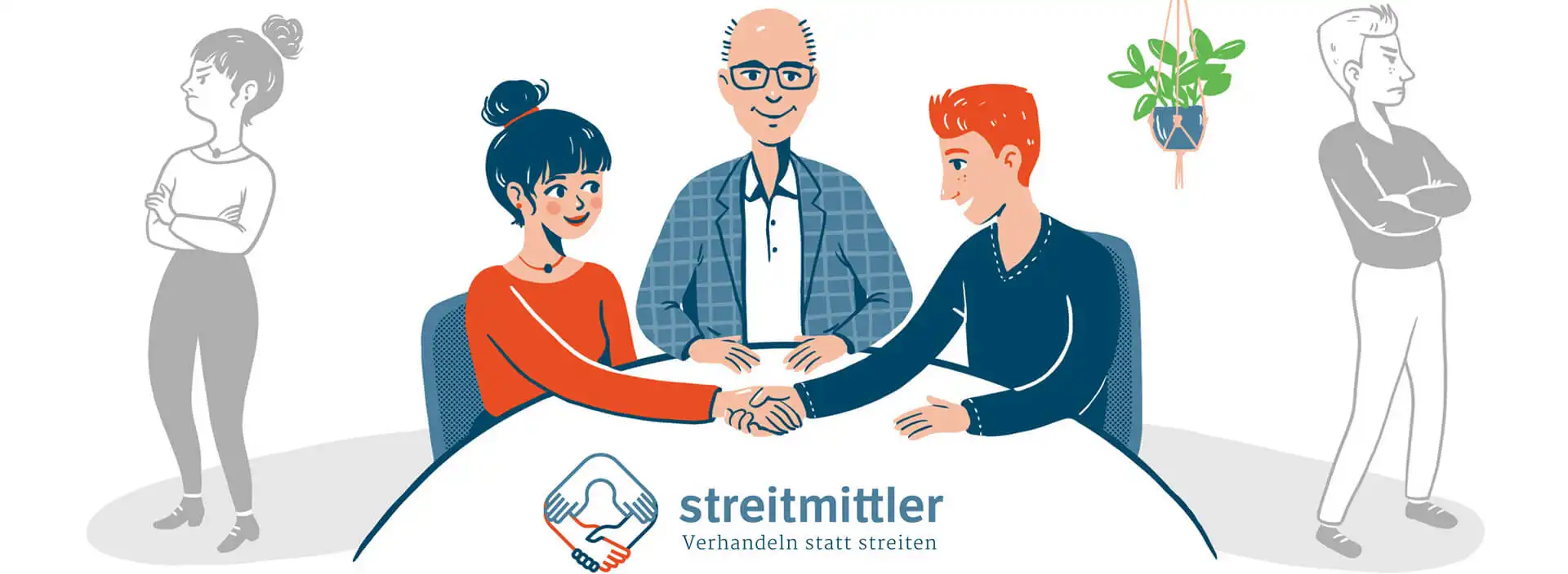 Mediator für Mediation in Familie und Wirtschaft